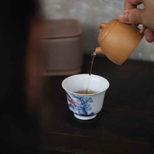 随行茶事组临江仙一人饮旅行茶具便携限量版 景德镇弥云斋限量版