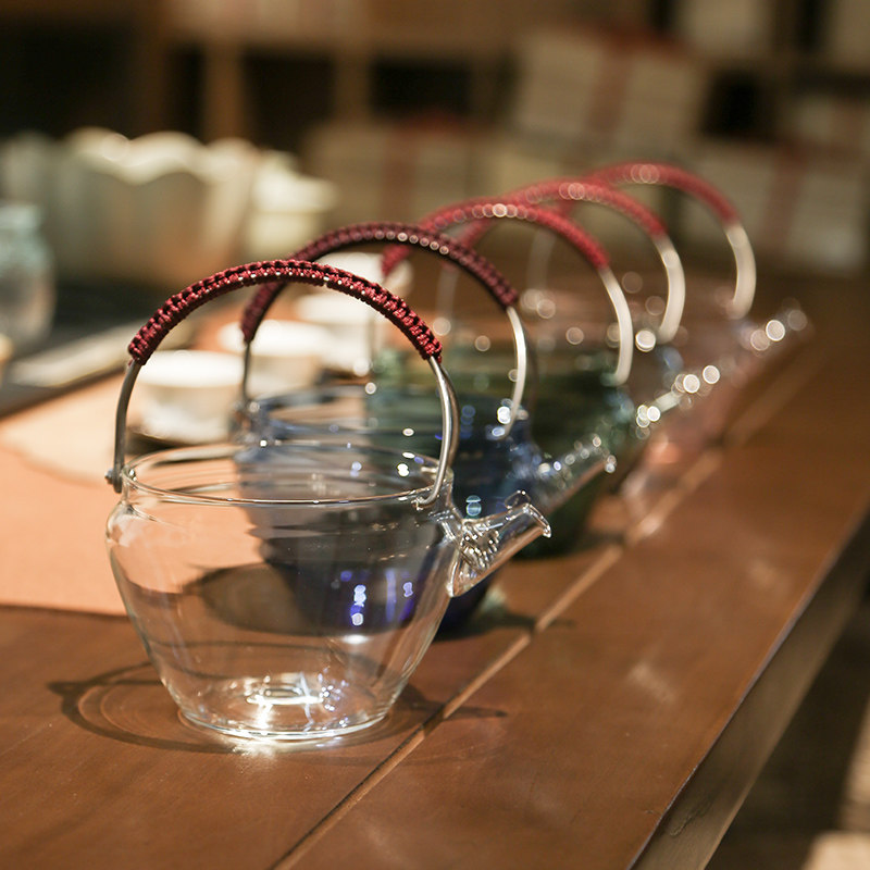 新羽新品 提篮公道杯壶型提梁公杯耐热玻璃可煮茶大容量茶海家用,餐饮具,公道杯,淘宝优惠券,粉丝福利购,淘宝优惠卷