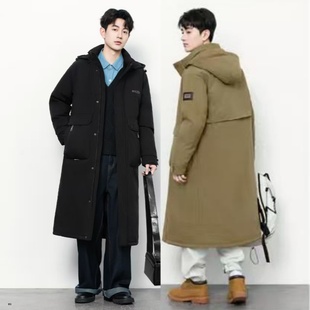 2025款男士长款活面脱卸羽绒服九成品S961衣皮外壳翻新定制加工