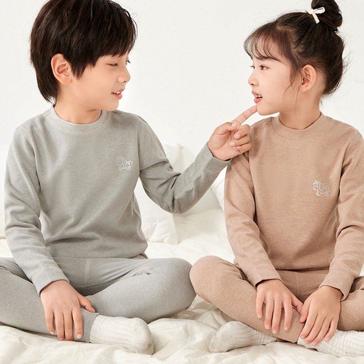 儿童羊毛蚕丝保暖内衣小上领男女童睡衣睡裤家居服加厚宝宝打底秋,童装/婴儿装/亲子装,内衣套装,淘宝优惠券,粉丝福利购,淘宝优惠卷