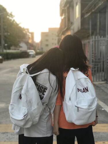 校园女百搭双肩包双肩包女