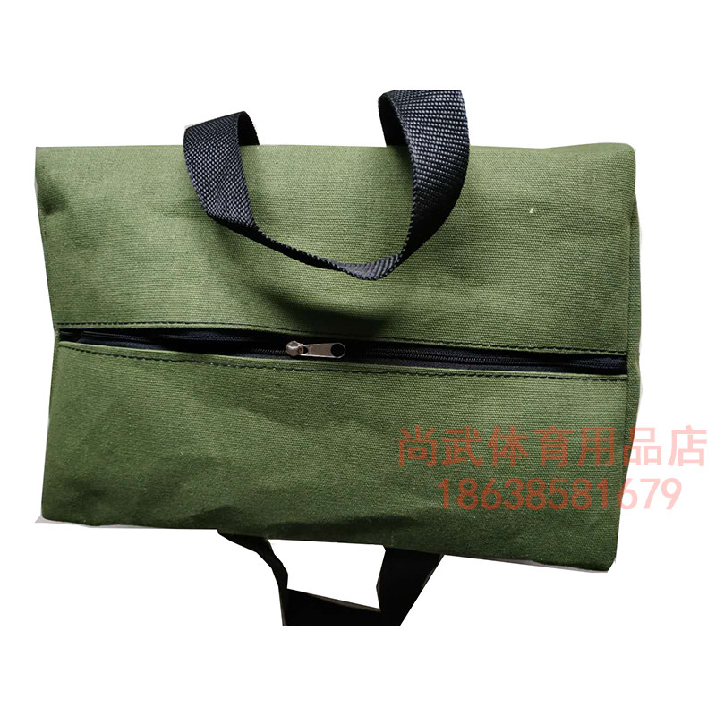 绿色帆布沙袋提手袋便于携带袋子更多武术装备