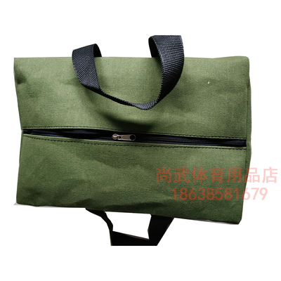 绿色帆布沙袋提手袋便于携带袋子训练袋配重袋立体手提铁沙砂袋