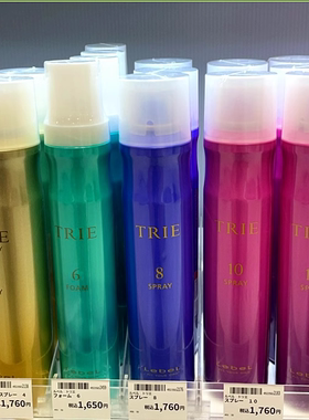 日系风格 包邮日本本土LEBEL TRIE 定型喷雾发胶10级大瓶装170g