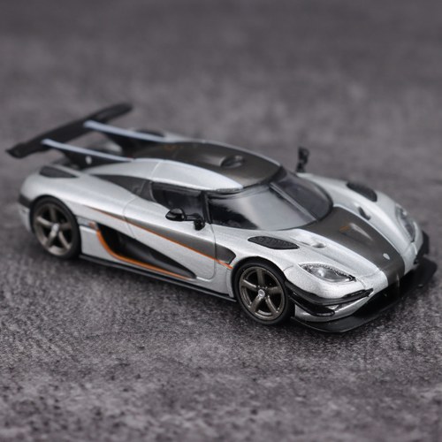 TW 1:64 科尼赛克Koenigsegg One:1 Silver银 发布色 合金模型