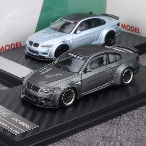 宝马M3E92宽体改装车模