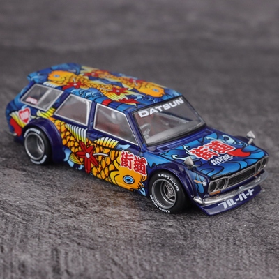 Kaidohouse 1:64 日产 达特桑 510 Wagon Koi Wagon V1合金车模