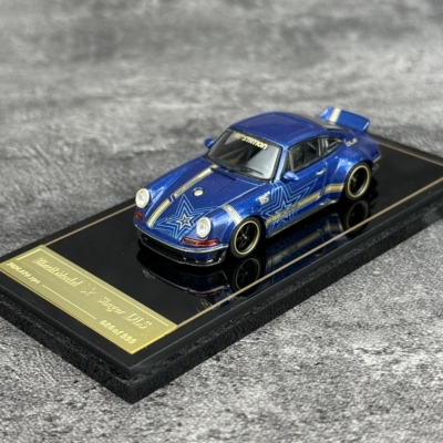 [佛山展限预售] ZINCIT 1:64 保时捷911Singer DLS 星光蓝 车模