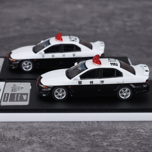 【HEC北京展】Bliss64 1:64 三菱galant戈蓝 日警警视厅 合金车模