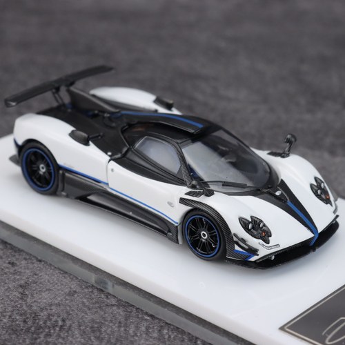 RM 1:64 帕加尼Zonda 1 of 1 Zonda R 蔚蓝海岸 合金汽车模型