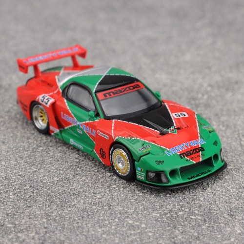 MINIGT 1:64 马自达RX7 LB-Super 787B涂装 合金车模 990