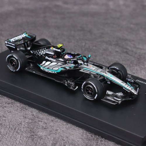 迷你切 1:64 奔驰F1 W17 2026中国大奖赛 安东内利 正赛冠军 模型