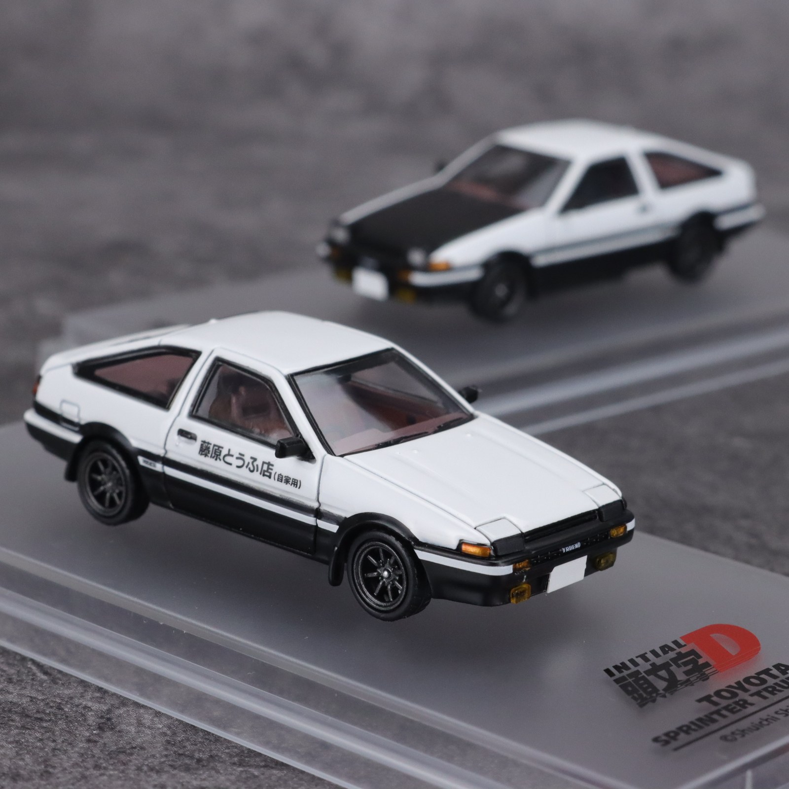 ATS 1:64 丰田AE86火车/摩托/汽车模型
