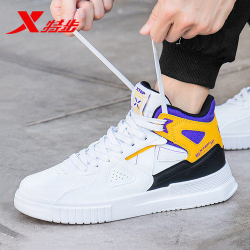 男鞋特步官方旗舰店帮板