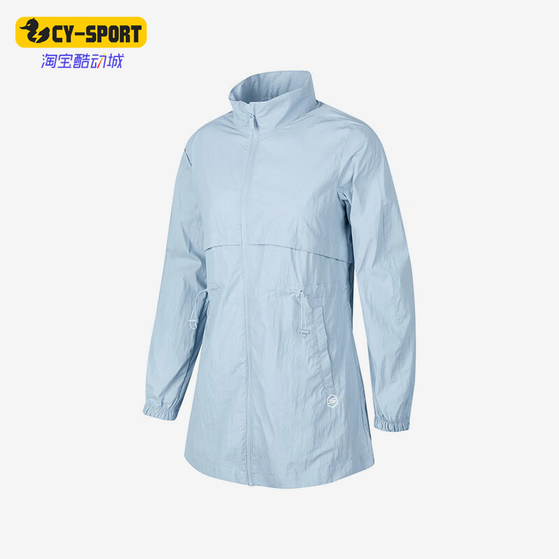 斯凯奇女士防风透气运动外套