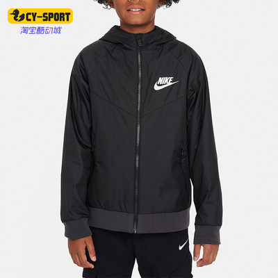 Nike/耐克正品Sportswear Windrunner大童连帽夹克FN8757-010