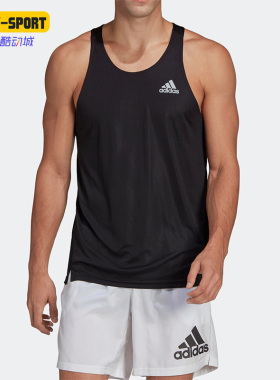 Adidas/阿迪达斯正品夏季新款跑步男子运动休闲背心 HB7457
