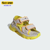 阿迪达斯正品 新款 女士经典 Adidas 魔术贴运动凉鞋 IF1534