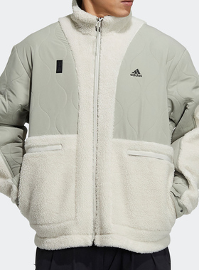Adidas/阿迪达斯正品休闲男子时尚透气运动夹克外套 H40244