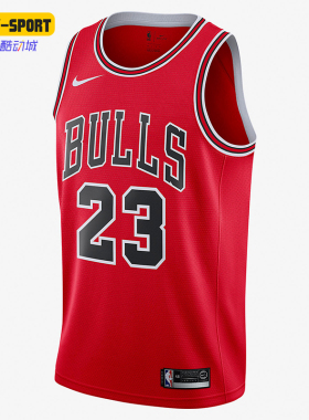 Nike/耐克正品芝加哥公牛队球迷版男士透气篮球背心AO2915-657