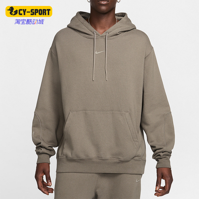 耐克男士连帽宽松休闲复古卫衣