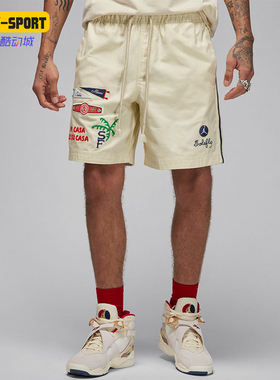 Nike/耐克正品JORDAN男士梭织印花休闲运动短裤FQ3806-203