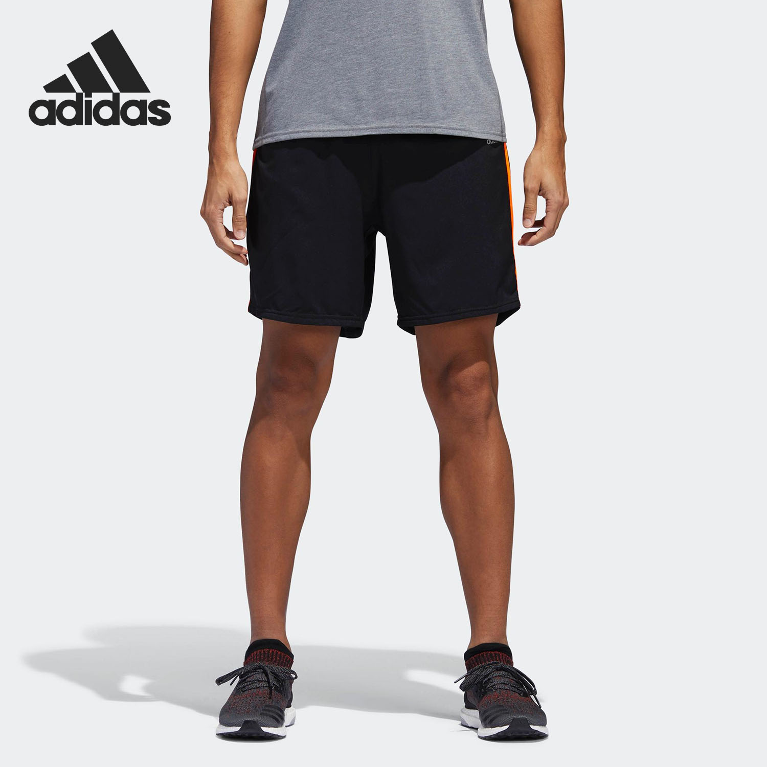 阿迪达斯男子跑步运动短裤