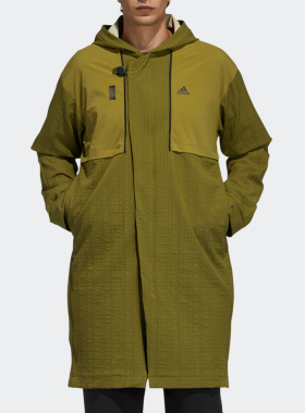 Adidas/阿迪达斯正品男子运动训练中长款夹克外套H39337