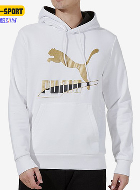 Puma/彪马正品秋季新款男子运动连帽卫衣套头衫533145-57