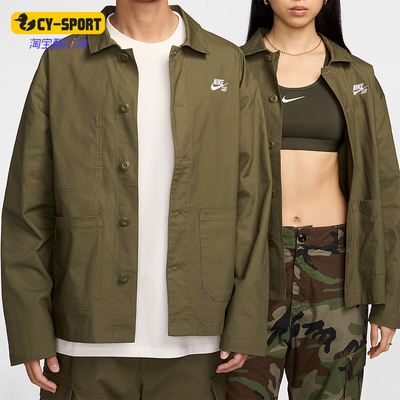耐克男女运动休闲复古衬衫