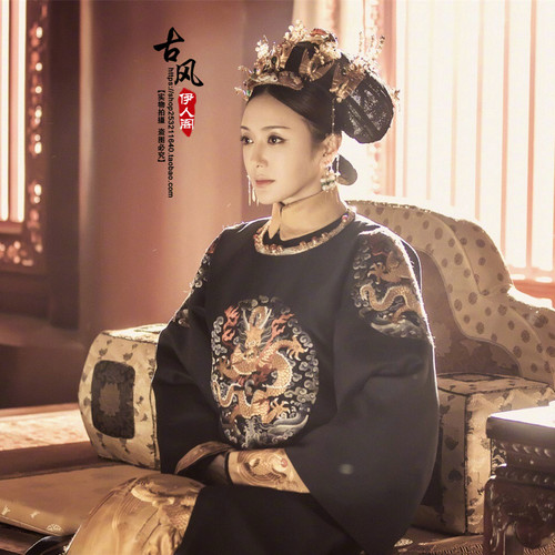 秦岚皇后贵妃清朝古装攻略同款