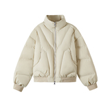 【502-2-MF005特批95】现货美式高街短款棉服解构立领外套棉衣，男装棉衣，星座502-2（原1014A）