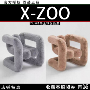 The ZOO 36.5°C系列中号餐椅软包休闲椅轻奢摆件 官方授权