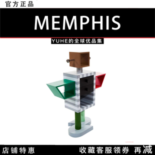 【官方授权】意大利Memphis机器人形置物柜Ginza摆件孟菲斯创意潮