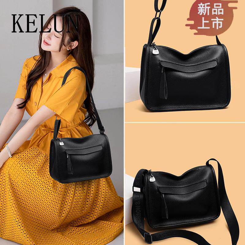 品牌正品真皮大容量女款包包2025新款洋气高级感软皮单肩斜挎包潮