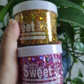 亮片啫喱闪粉亮片舞蹈舞台妆表演撒头发涂身体化妆造型金银亮晶晶