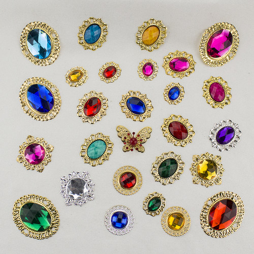 亚克力宝石钻舞台服装腰带装饰品