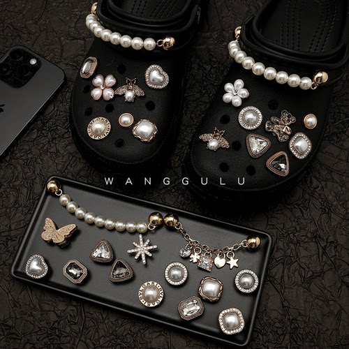 【白鹿同款】卡骆驰crocs鞋扣