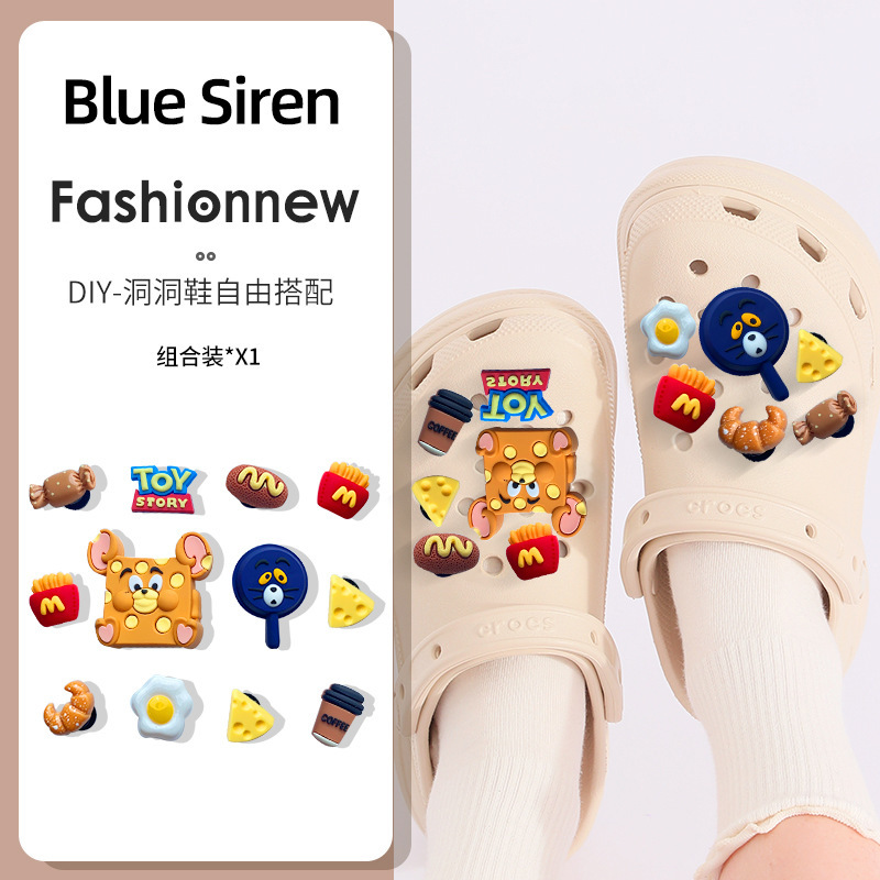 【白鹿同款】卡骆驰crocs鞋扣
