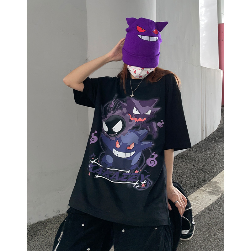 短袖T恤KAKAZZYins情侣