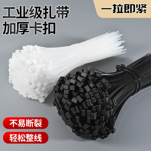 尼龙扎带自锁式塑料卡扣束线带
