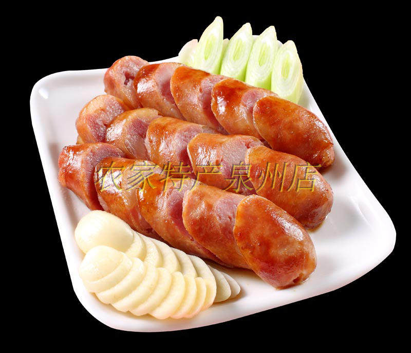 闽南农家天然香腸正宗纯肉手工灌香肠福建泉州特产台湾真空香肠