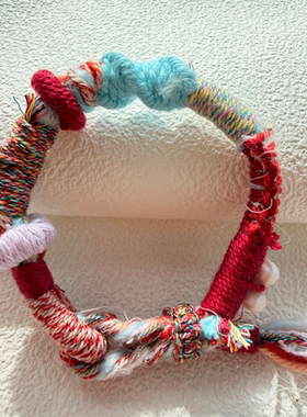 全新原创藏式彩色手绳手工成品编织diy天然女王贝胭脂螺蝴蝶节