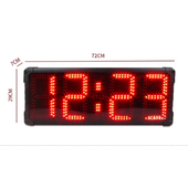 GS4T 8R双面8英寸4位计时器