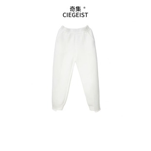 2025秋冬设计师款高弹力加厚中高腰显瘦百搭小脚休闲裤女裤W0023