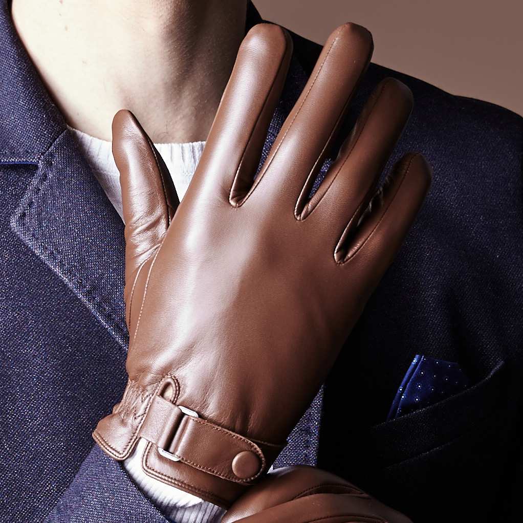 Gants pour homme en peau de mouton - Ref 2781610 Image 1