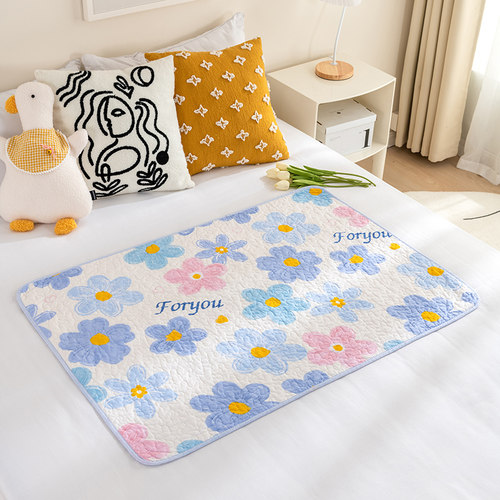 纯棉透气月经垫姨妈垫床垫可机洗