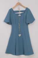 duoyi朵以2023夏装新款正品时尚连衣裙37dx816010