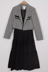 里外套装 朵以2023秋季 时尚 正品 38BQ831023原528 新款