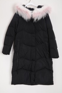 朵以专柜正品2020冬装新款时尚修身显瘦大毛领羽绒服33DD917083